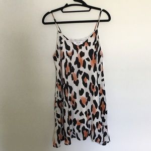 Cheetah print dress