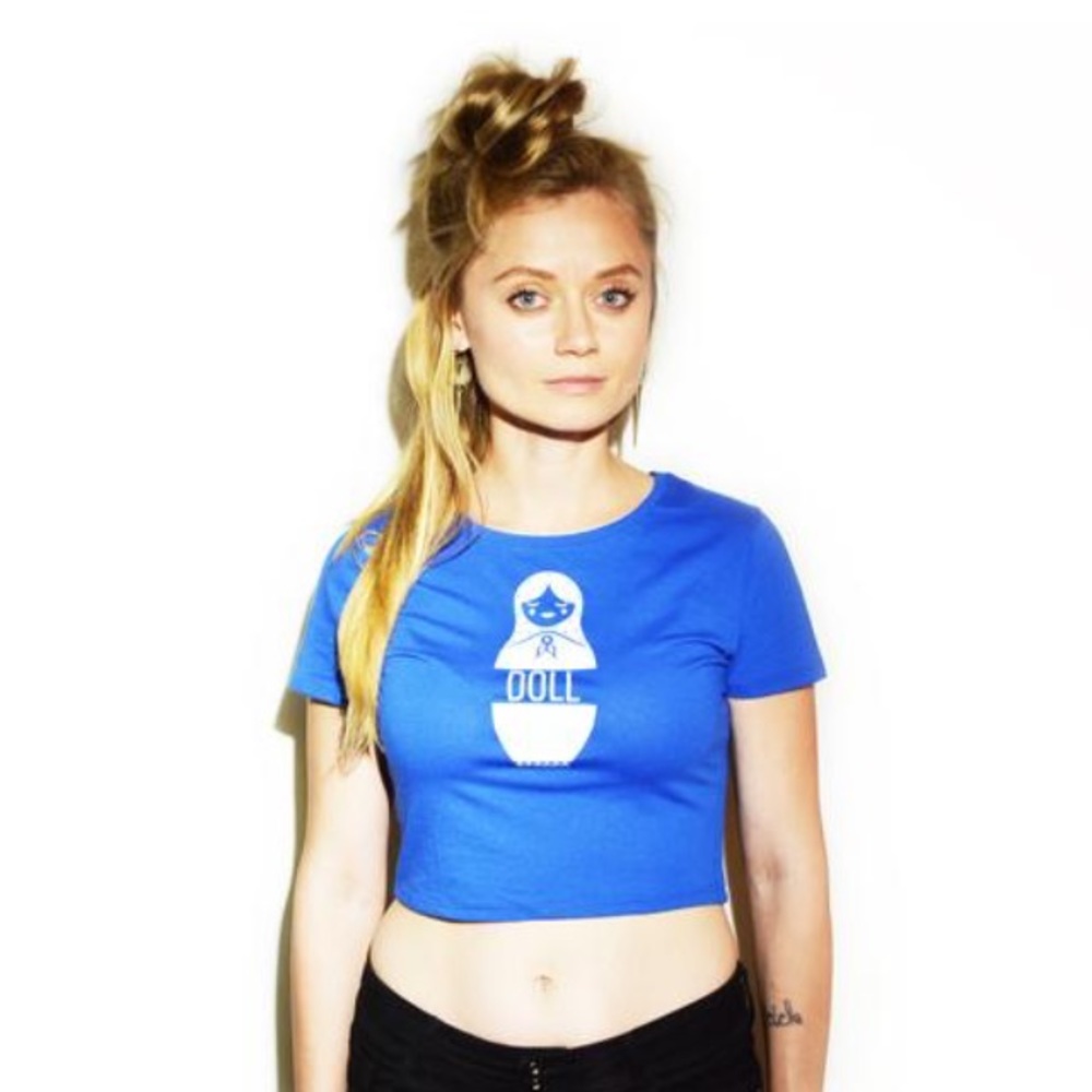 Doll Crop Top Tee - Picture 4 of 5