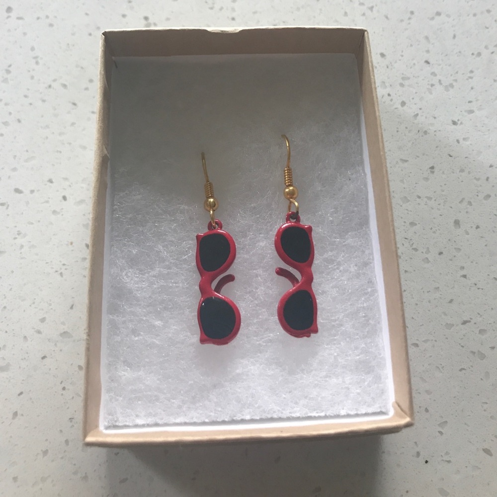 Vintage sunglasses earrings