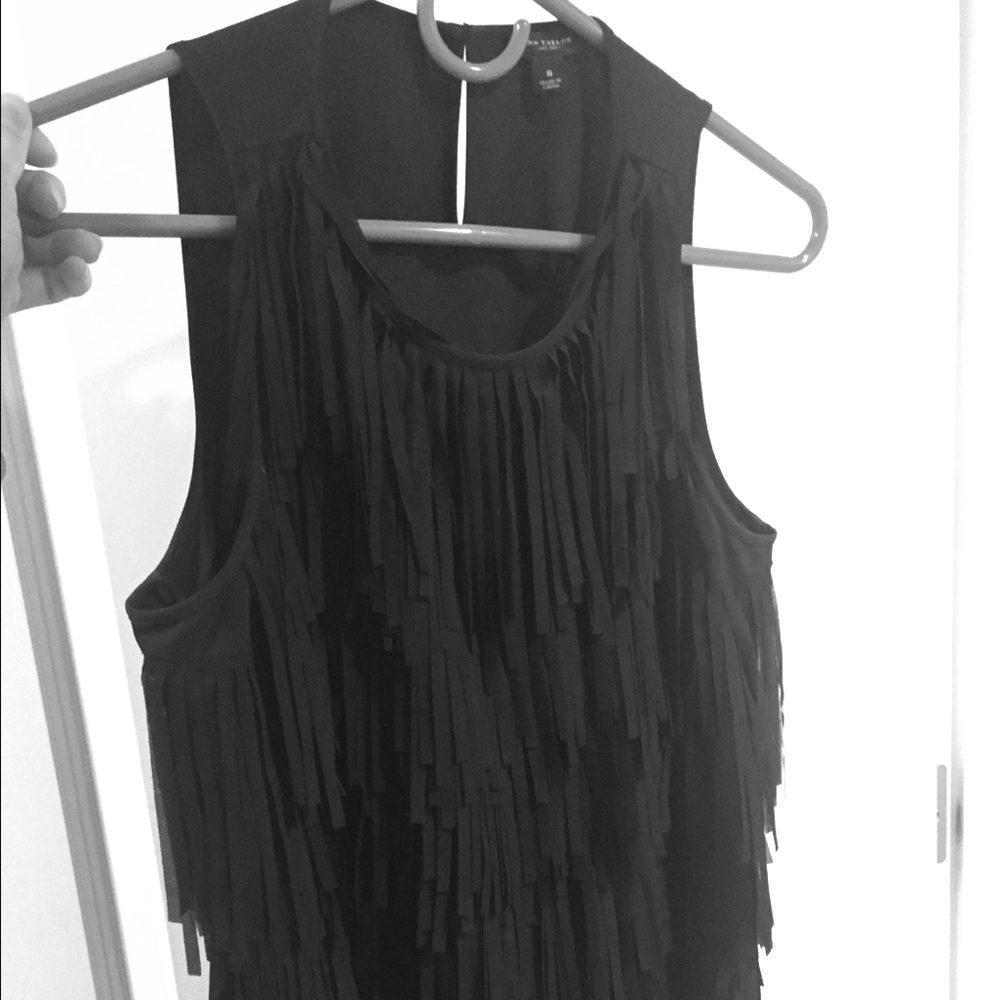 Anne taylor fringe top