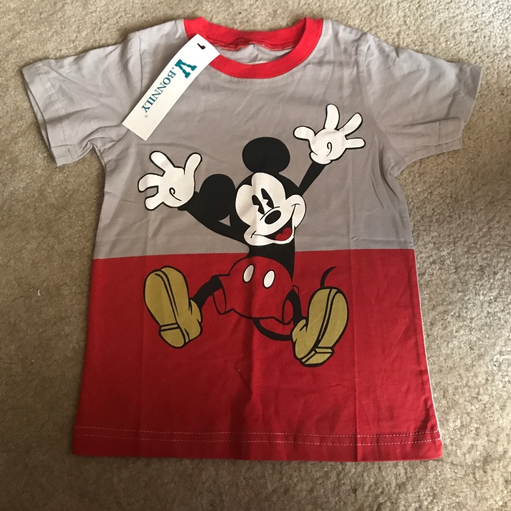 Two tone Mickey Mouse Shirt