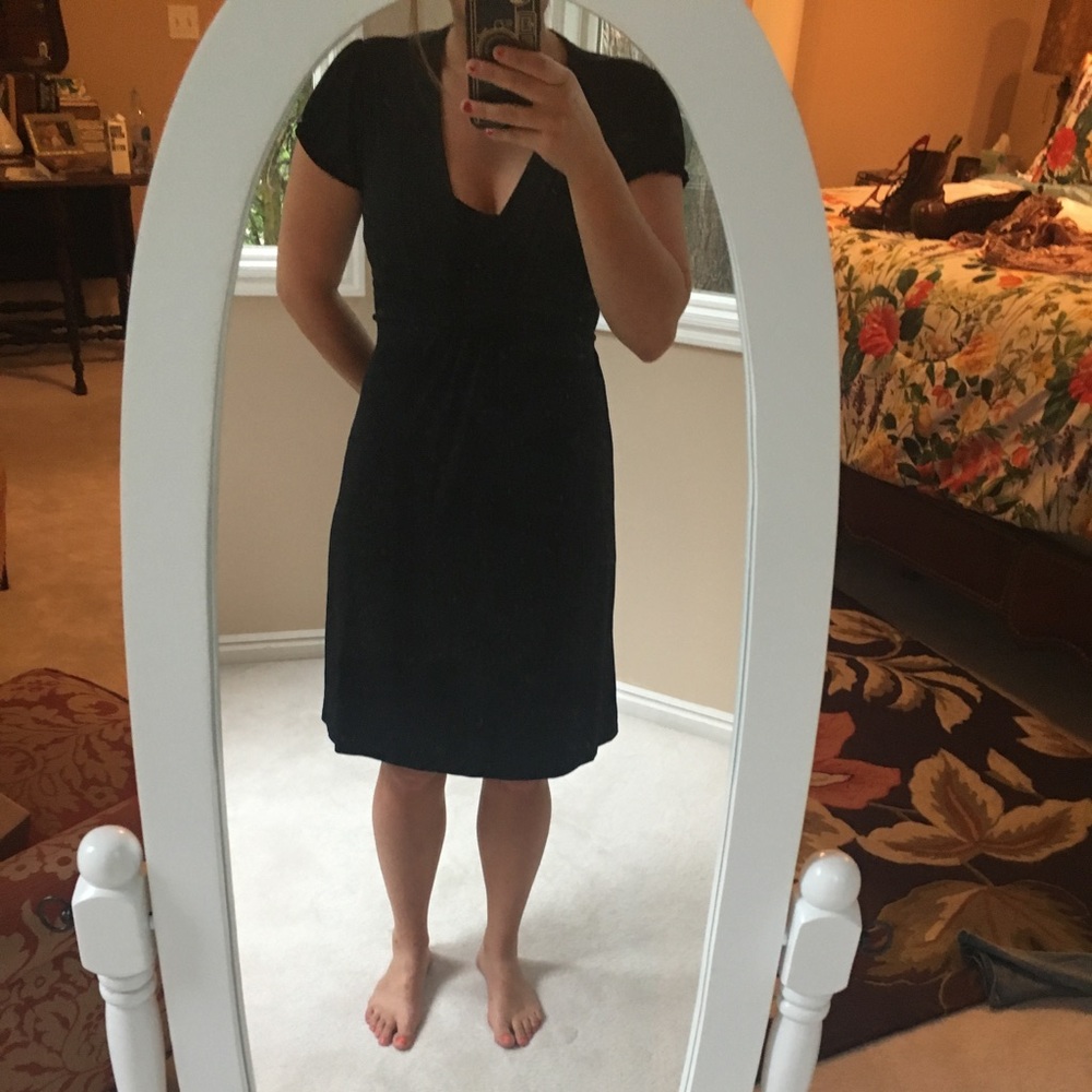 Black Dress Midi