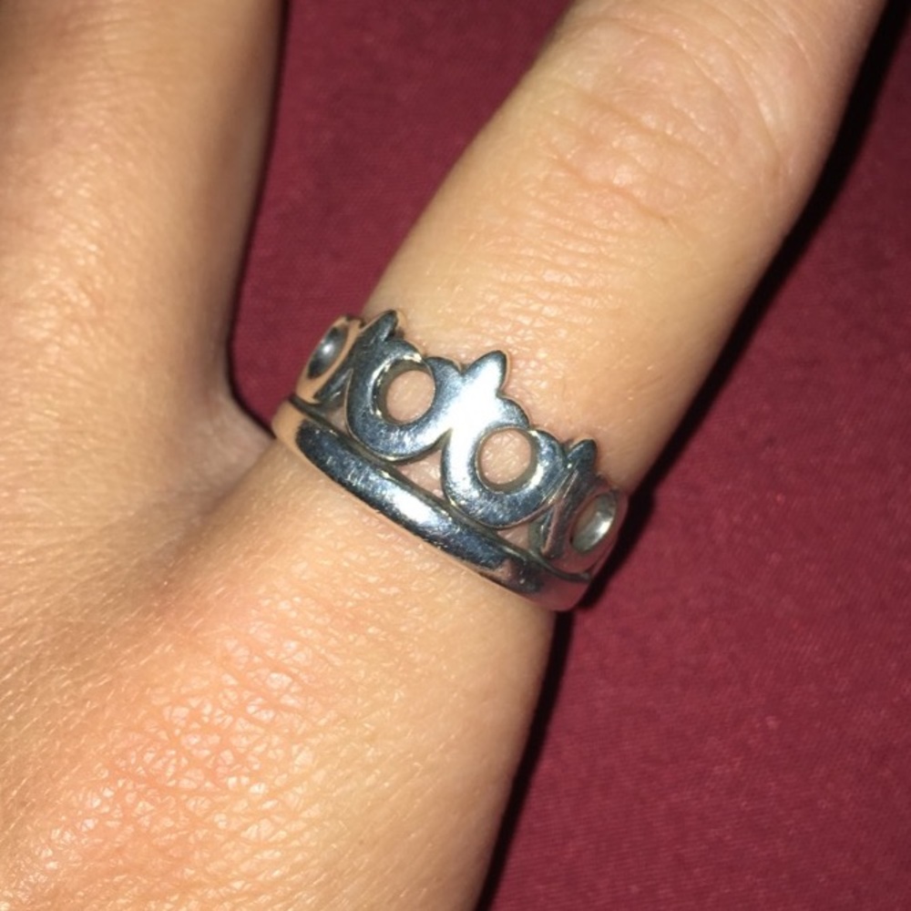 James Avery princess ring size 8