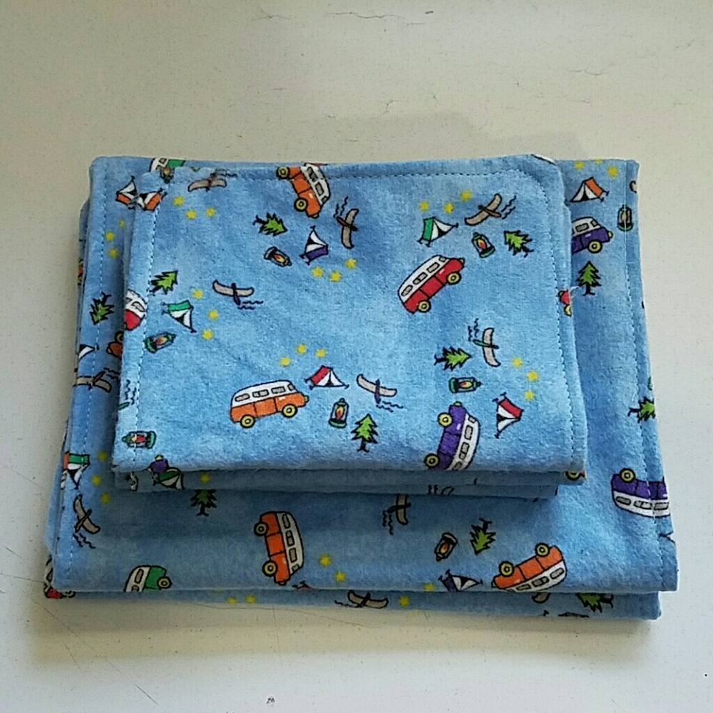 VW bus baby gift set