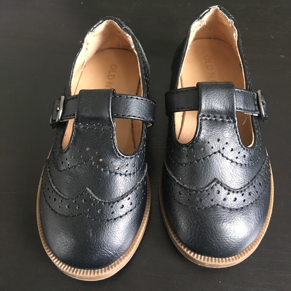 Baby girl oxford shoes with strap