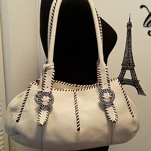 Gorgeous BRIGHTON HOBO LEATHER SATCHEL HANDBAG