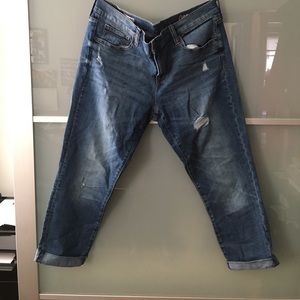 Gap girlfriends cut jeans