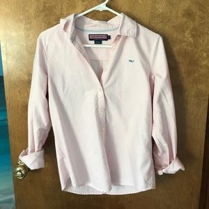 Light pink Vineyard Vines buttondown