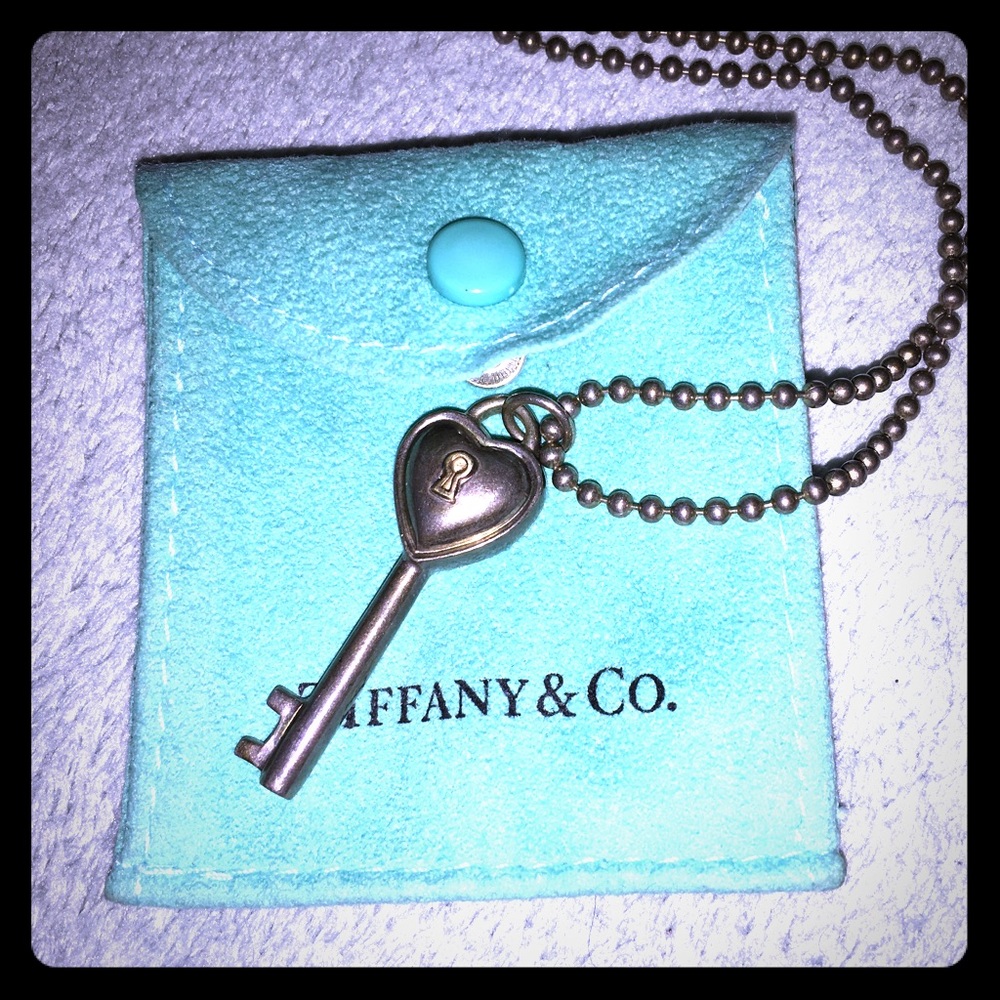 Tiffanys Silver Heart Necklace
