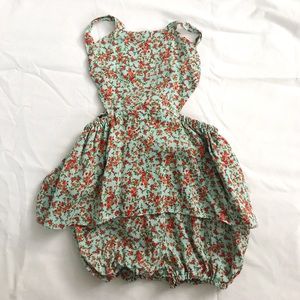 Sadie then Ty romper