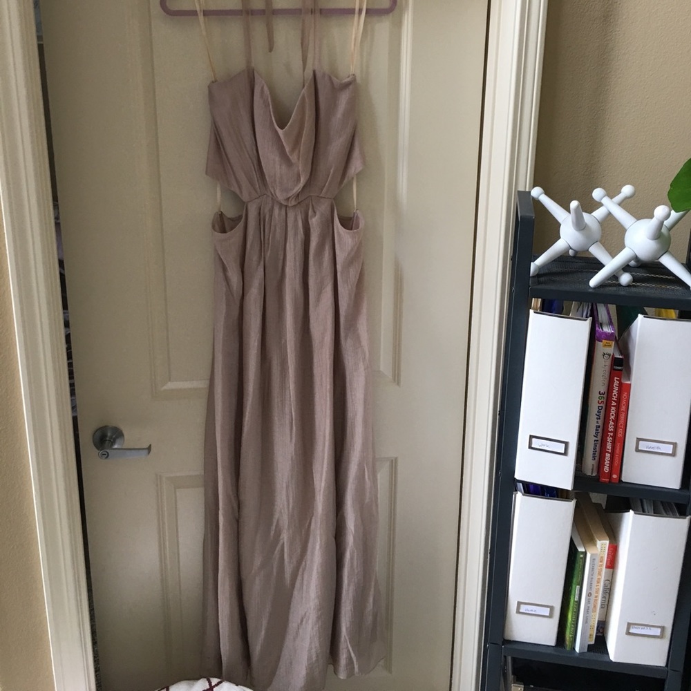 NWT Bcbg gown in dusty rose