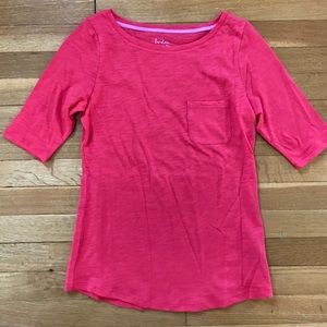 Boden lightweight boatneck tee