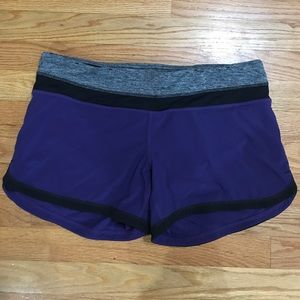 Lululemon running speed short (size 8)