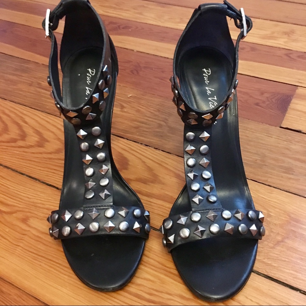 Danya Studded Heels