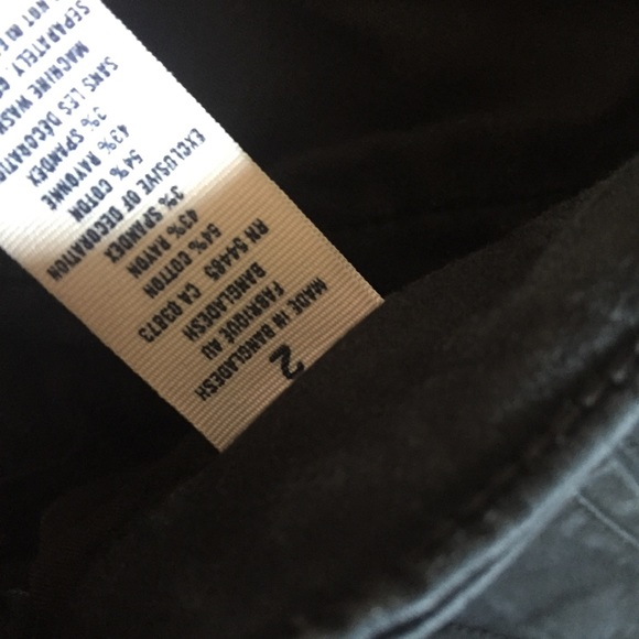 American Eagle Black Jean Shorts Size 2 - Picture 3 of 5