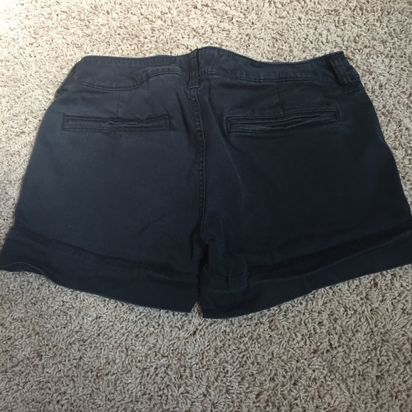 American Eagle Black Jean Shorts Size 2 - Picture 5 of 5