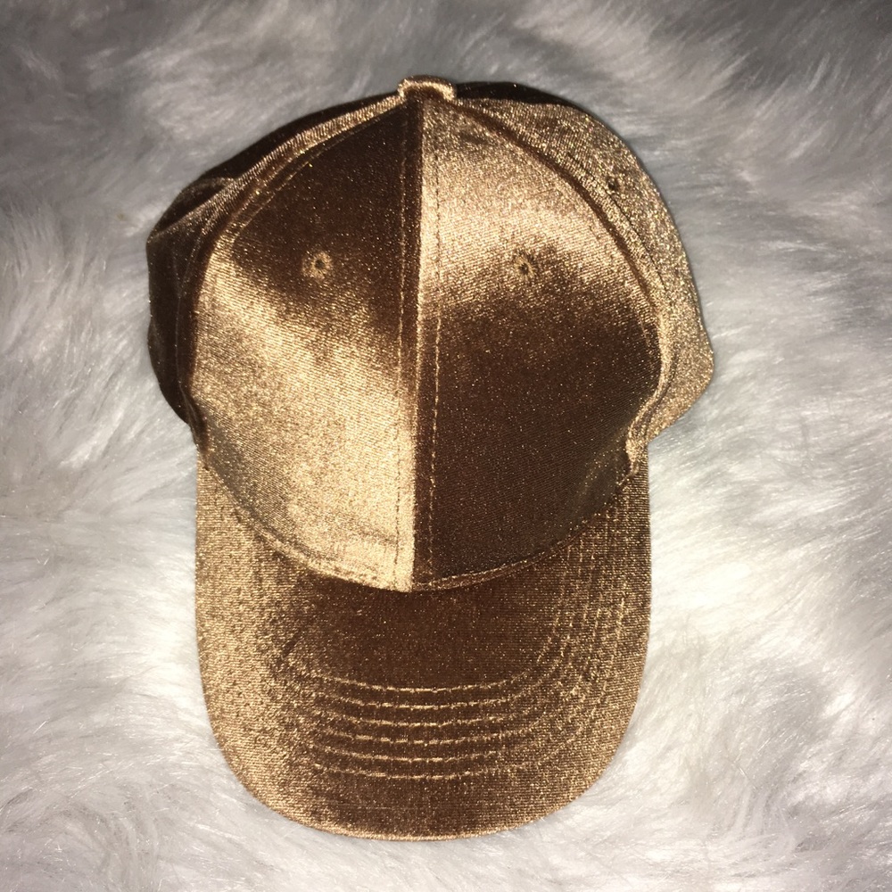 NWOT‼️ Velvet Brown Cap