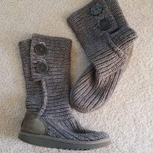 Knit Ugg boots