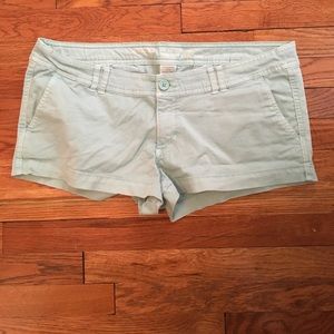 Mossimo - low rise short shorts