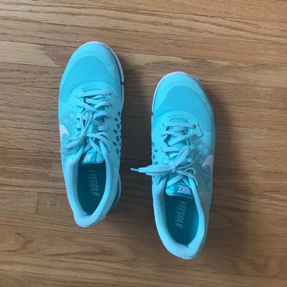 TIFFANY BLUE NIKES! Sz 7.5. Worn once!! - Picture 2 of 7