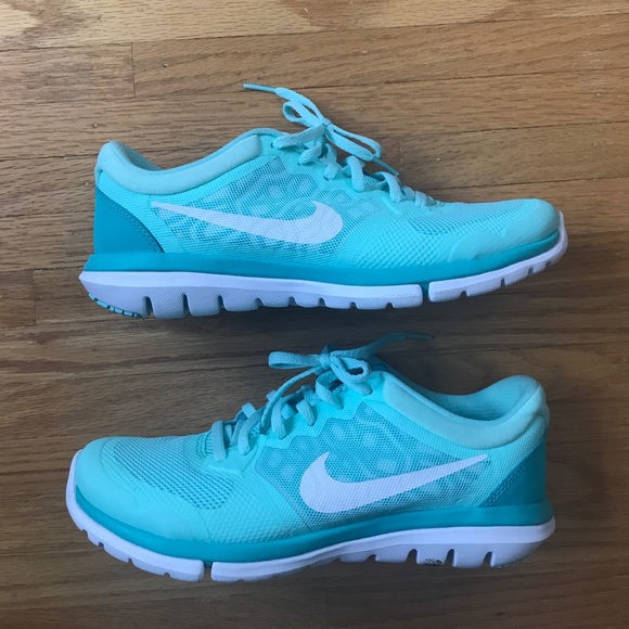 TIFFANY BLUE NIKES! Sz 7.5. Worn once!! - Picture 1 of 7