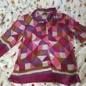 VINTAGE Alex Coleman 3/4 sleeve button up