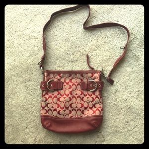 COACH large crossbody bag