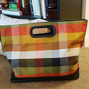 ISAAC MIZRAHI MULTICOLOR  TOTE HANDBAG