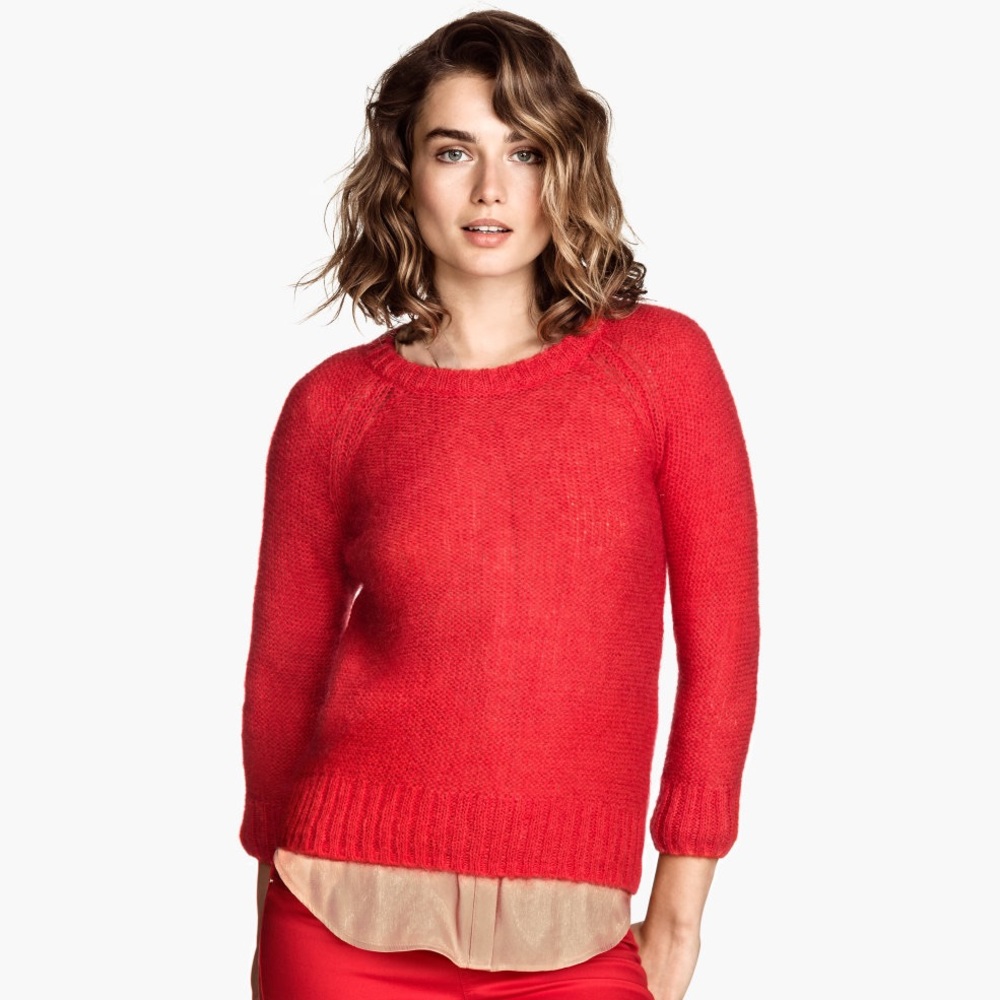 H&M Mohair Blend Sweater