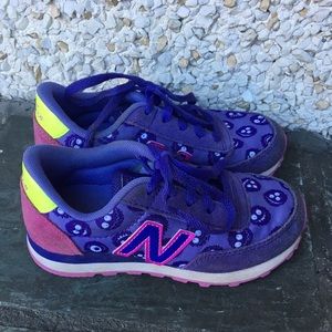 New Balance 570 Purple Monster Shoes! Girls 10.5