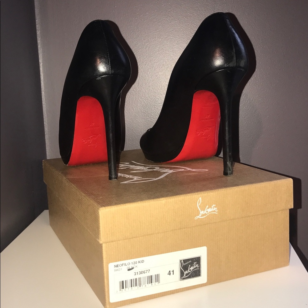 Louboutin Neofilo 120 Kid Black