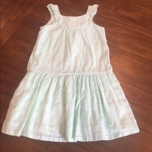 Perfectly fluttered and lined, MINT green dress!