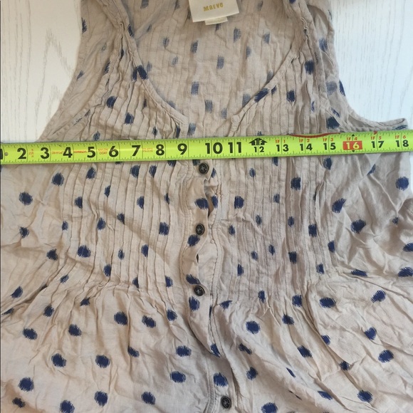 MAEVE Anthropologie Saona Swing Tank - Picture 6 of 8