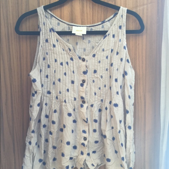 MAEVE Anthropologie Saona Swing Tank - Picture 2 of 8