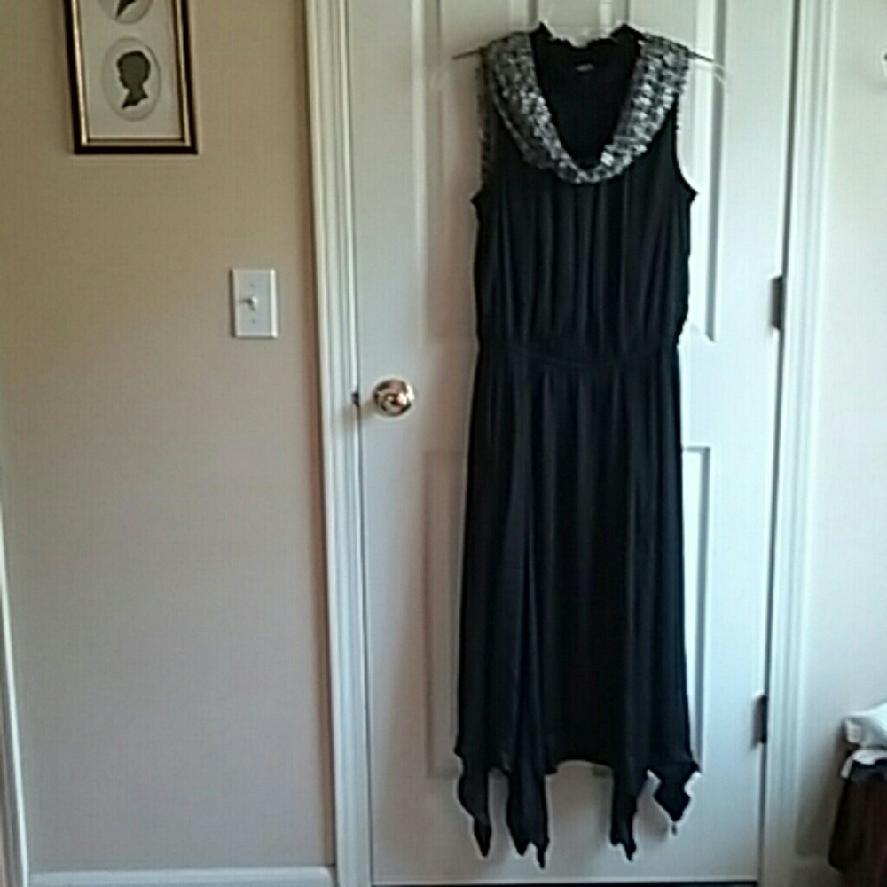 Roamans. high neck sleeveless dress size14w