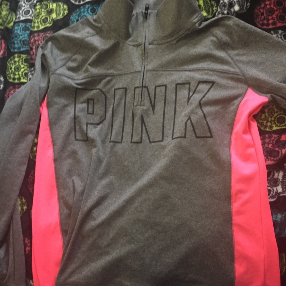 VS pink ultimate pullover jacket