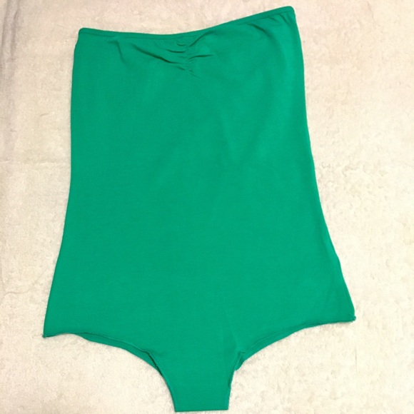 Teal green body suit - Picture 1 of 3