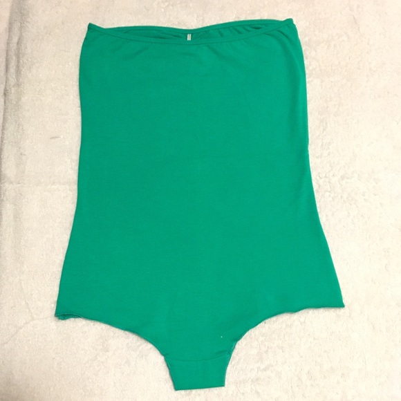 Teal green body suit - Picture 2 of 3