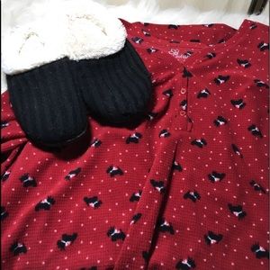 Scotty Dog Nightshirt NWOT Lg