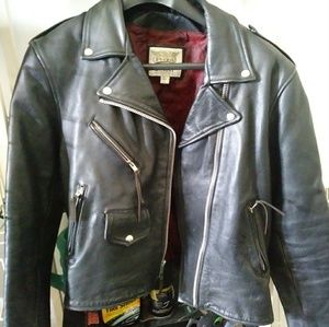 Wilsons leather motorcycle jacket