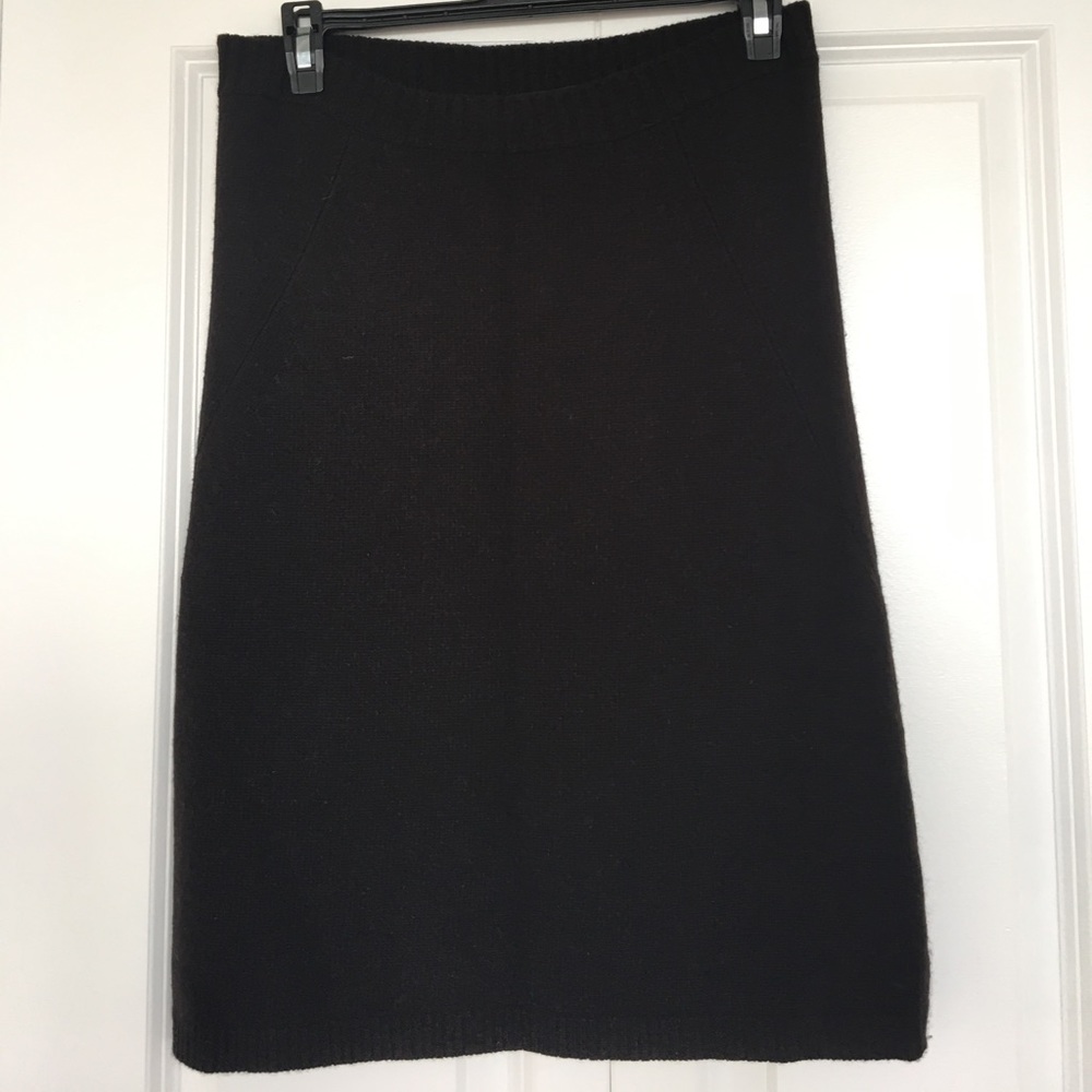 Max Mara midi wool cashmere skirt