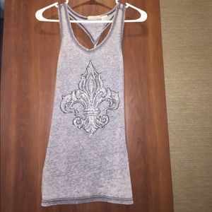 Miss Me embellished tank