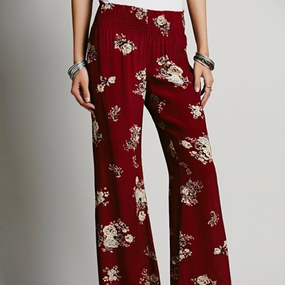 Free people floral pants