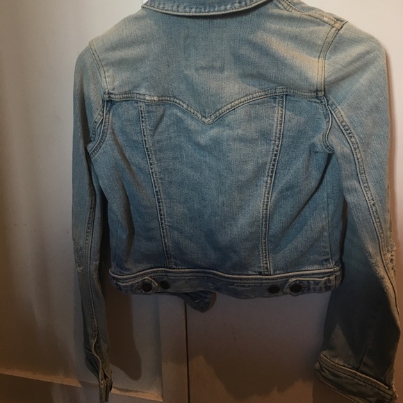 A&F jean jacket size s - Picture 2 of 5