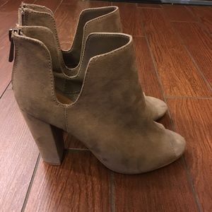Brown booties