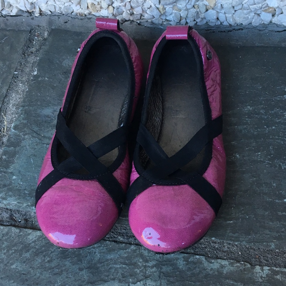 Adorable naturino magenta ballet flats size 28