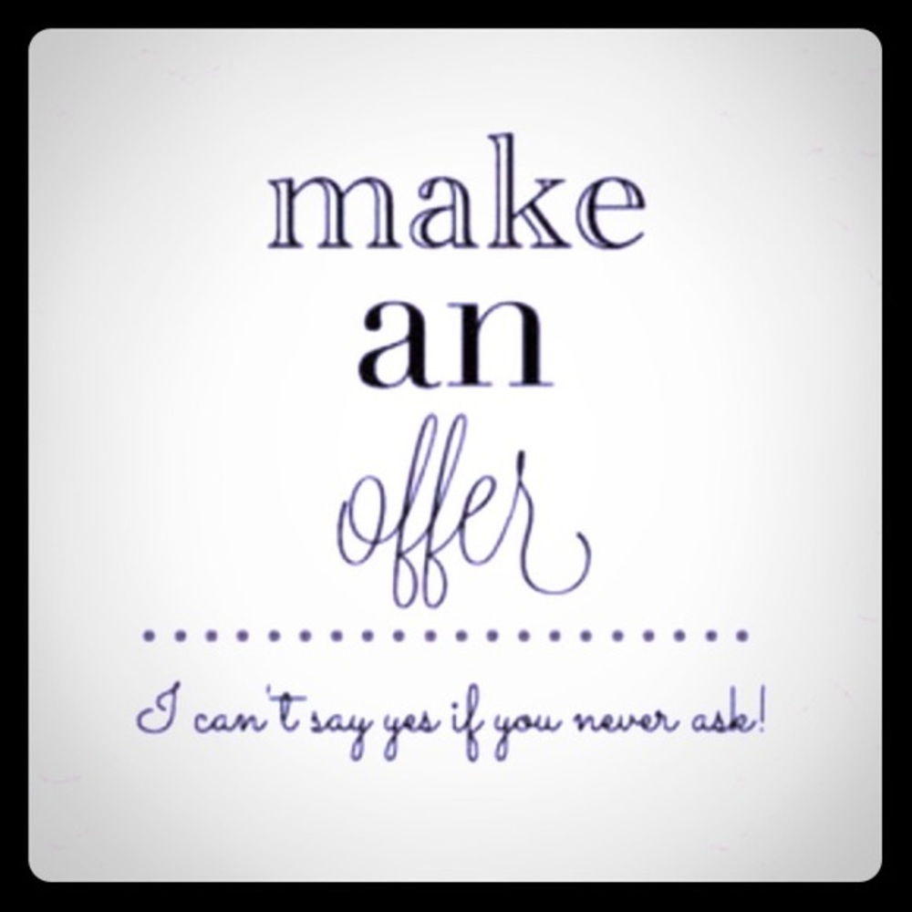 All Offers Welcome! ❤️❤️