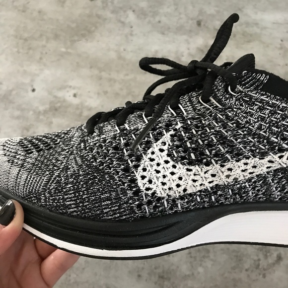Nike Oreo Flyknit Racer Sneakers - Picture 5 of 7