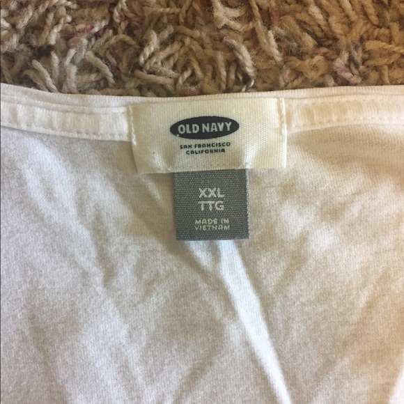 Old Navy white tee - Picture 2 of 2