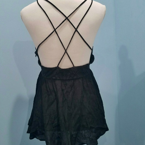 New Caution to the Wind lace Empire sleeveless top - Picture 2 of 3